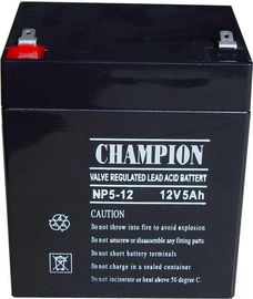 Champion battery 12V5AH Large Lead Acid battery 12V5AH storage battery emergency lighting