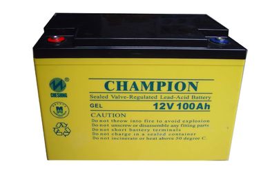 Champion GEL battery 12V70AH/12V 80AH Solar battery sealed Lead Acid battery manufacture