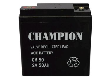 China Champion Battery  2V50Ah GM50-2 Lead Acid AGM Battery VRLA Battery, SLA Battery