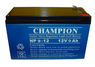 China Champion Battery  12V9Ah NP9-12 Lead Acid AGM Battery VRLA Battery, SLA Battery