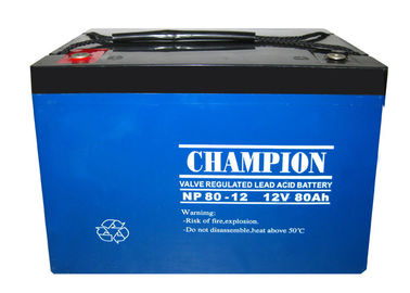 China Champion Battery  12V80Ah NP80-12 Lead Acid AGM Battery VRLA Battery, SLA Battery