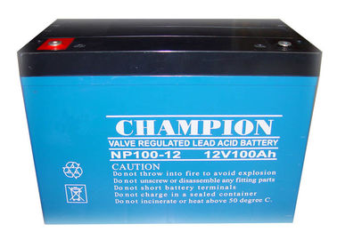 China Champion Battery  12V100Ah NP100-12 Lead Acid AGM Battery VRLA Battery, SLA Battery