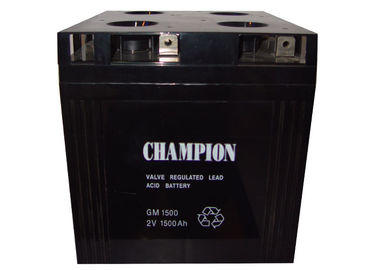 China Champion Battery  2V1500Ah GM1500-2 Lead Acid AGM Battery VRLA Battery, SLA Battery