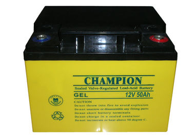 China Champion Battery  12V50AH NP50-12-G Sealed Lead Acid GEL Battery, Solar Battery, Deep Cycle Battery