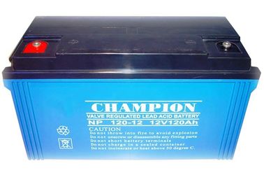 China Champion UPS Battery 12V120Ah NP120-12 Lead Acid AGM Battery VRLA Battery, SLA Battery