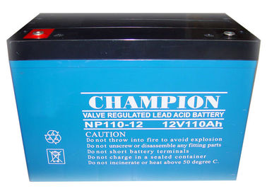 China Champion UPS Battery 12V110Ah NP110-12 Lead Acid AGM Battery VRLA Battery, SLA Battery