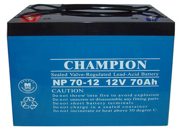China Champion UPS Battery 12V70Ah NP70-12 Lead Acid AGM Battery VRLA Battery, SLA Battery