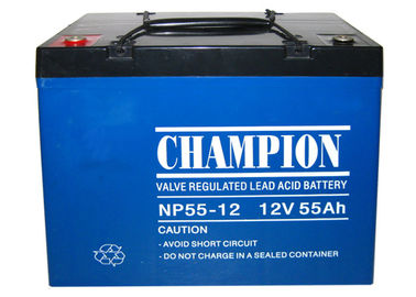 China Champion UPS Battery 12V55Ah NP55-12 Lead Acid AGM Battery VRLA Battery, SLA Battery