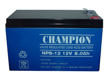 China Champion UPS Battery 12V8Ah NP8-12 Lead Acid AGM Battery VRLA Battery, SLA Battery