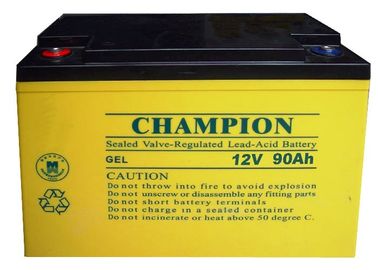 China Champion Deep Cycle Battery 12V90AH NP90-12-G Sealed Lead Acid Sola GEL Battery