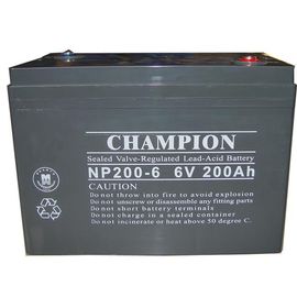 AGM Battery 6V200AH Sealed Lead Acid Battery UPS Battery manufacture