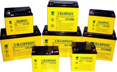 China Champion Solar GEL Battery 12V200AH NP200-12-G Sealed Lead Acid Solar Battery, Deep Cycle Solar Battery