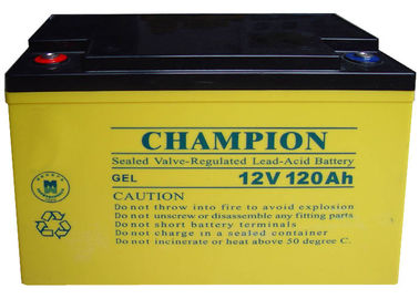 China Champion Deep Cycle Battery 12V120AH NP120-12-G Sealed Lead Acid Solar GEL Battery